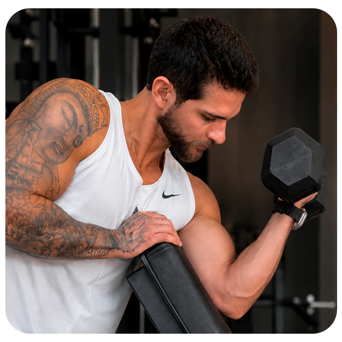 Treino de musculação